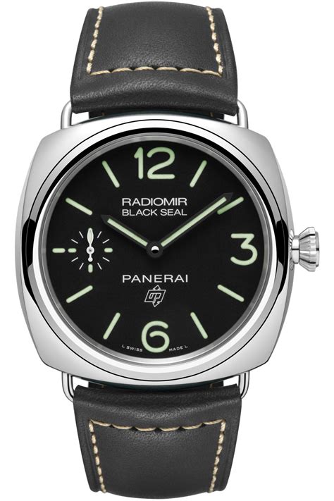 panerai watch black seal|Panerai radiomir black seal ceramic.